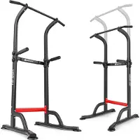 Hop-Sport powertower HS-1012 - powertower met dipstation en optrekstang - krachtstation voor thuis