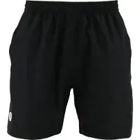 The Indian Maharadja Tennisbroek Boys Kadiri Short 7 inch Black-Maat 128