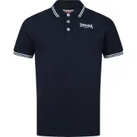 Lonsdale Shirt 'Eastleigh' donkerblauw / wit