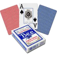 Bicycle speelkaarten Jumbo Index - klassiek casino kaartspel.