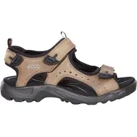Ecco Sandalen 'Sandalette Herren 822044-02114 nutmeg brown Nubukleder in braun' bruin