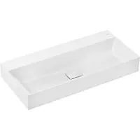 Hansgrohe wastafelblad, model Xevolos, afmetingen 1000x480 mm, zonder gat voor kraan, met SmartClean-technologie, wit, artikelnummer 61103450