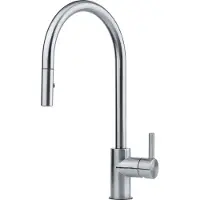 Franke Eos Neo - Keukenkraan FC 0045.501 met uittrekbare sproeikop, rvs 115.0590.045