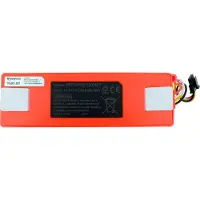 PowerSmart 6Ah 14.4V vervangingsaccu voor robotstofzuigers, waaronder de Xiaomi Mi Robot Mijia SDJQR02RR, wit