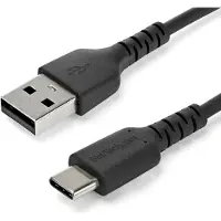 StarTech.com .com USB-A naar USB-C oplaadkabel, 2 meter, RUSB2AC2MB