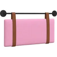 vidaXL Hangend hoofdbord Roze Antiek PU
