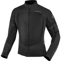 Bogotto Alastor Dames Zwart Textiele Motorjas Maat 3XL