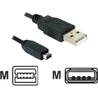 DeLOCK Hirose 4-polige USB-camerakabel