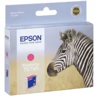 Epson T0743 inkt cartridge magenta (origineel)