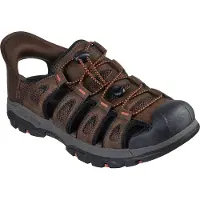 SKECHERS Sandalen 'Slip-Ins: Relaxed Fit' donkerbruin