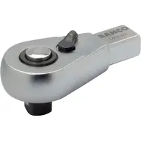 Bahco Insteekratelkop | peervormig | rechthoekige aansluiting | snelontkoppeling | 14x18 mm | 1/2" - 14Q-1/2