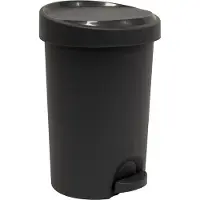 Eda Plastiques Power Tower Stepy bin pedaalemmer 15 ltr voor zak 20 ltr antraciet