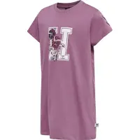 Hummel Jurk marine / karmijnrood / watermeloen rood / wit