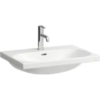 Laufen lua meubelwastafel 65x46 cm met 1 kraangat, wit