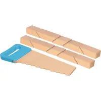 Gollnest & Kiesel BOUWSTENEN met KLITTENBAND, 11-delig, zaag 26,5x9x1,2cm, hout, 2+