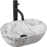 REA Opzetwastafel Amelia Mini Stone Matt