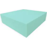 Dibapur TYP35/SH40 schuimmatras voor campers, caravans, boten en campings, afmetingen 70x200x9 cm