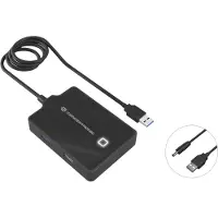 Conceptronic HUBBIES10B HUBBIES10B USB-hub 4 poorten USB-A USB 3.1 Gen1 5 GBit/s Zwart