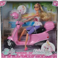Simba With Scooter Roze Kinderen