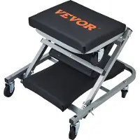 Vevor 2 in 1 Auto Werkplaats Rolplank Werkplaats Ligstoel