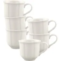 Villeroy & Boch Espressotassen Manoir 80 ml Set van 6