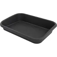 Elho Green Basics Tuintray 60 - Binnen en Buiten - Kweken en Oogsten - Ø 58.5 x H 11.0 cm - Living black