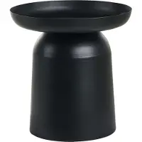 Beliani TORRENS - Bijzettafel - Zwart - IJzer