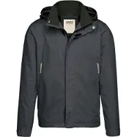 Hakro 862 Regular Fit regenjas antraciet, Effen