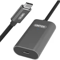 UNITEK U305A USB-kabel 5 m USB 3.2 Gen 1 (3.1 Gen 1) USB C Grijs