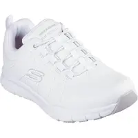 SKECHERS Work Nampa - Beja dames sneakers wit maat 37