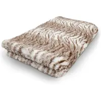 Vetbed Vet Bed - Tijger Bruin - Antislip Hondenmat - 150 x 100 cm - Tijger Bruin - Waterafstotend - Latex Antislip - Benchmat Hond - Hondendeken - Hondenkleed - Machinewasbaar
