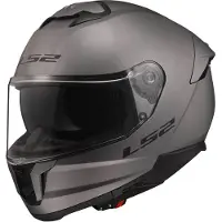 LS2 FF808 Stream II Solid Nardo Grijs 06 Full Integraalhelm Maat 3XL