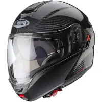 Caberg Levo X Carbon Systeemhelm Koolstof L, unisex zwart