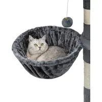 Famanu ligvlak voor krabboom - 40 cm diameter - 25 cm diepte - donkergrijs