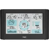 TFA-Dostmann WEATHER PRO 35.1161.01 Draadloos weerstation Verwachting voor 12 tot 24 uur Aantal sensoren max.: 3