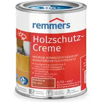 Remmers Houtbescherming - Grondlak, voorlak én aflak in 13 - Matte afwerking - Anti algen en schimmels - Mahonie - 750 ML