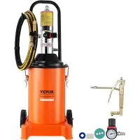OEM Vetpomp 12L Luchtbediende vetpomp 0,6-0,8 MPa Aluminium spuitgietpomp -20-100℃ Bedrijfstemperatuur