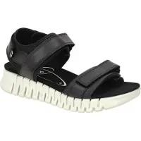 Ecco Sandalen met riem zwart