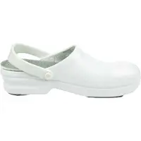 Safeway - Unifarben klompen voor heren/dames, uni model, PP12792 (maat 41 EU) (wit)