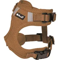 Petlando Hondenharnas Mesh Vest Cognac - Hondentuig - L 37-44/50-68 Cm