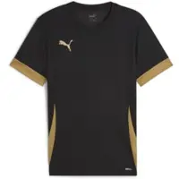 Puma Functioneel shirt 'TeamGoal Matchday' mosterd / zwart