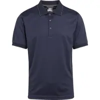 Regatta - Herenpolo, korte mouwen, model RG10810 (XL) (Marineblauw/Middengrijs)
