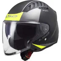 LS2 LS2OF600CopterIIUrbaneatZwartH-VGeel06Jethelm Maat XL