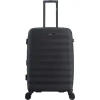 Saxoline - Flow | Harde koffer / Reiskoffer - 100L - Large - Zwart - Zwart / Large