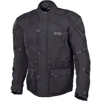 GMS Twister Zwarte Textiele Motorjas Maat 2XL