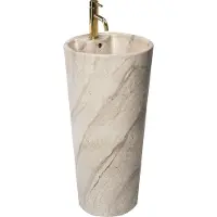 REA Vrijstaande Wastafel Blanka Natural Mat