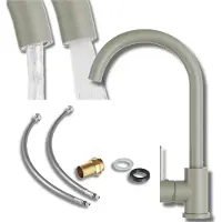 Granitan Keukenmengkraan Prestige Plus, Beige, 360° Draaibare Beluchter