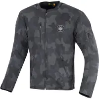 Merlin Covert Camo Blauw Wax Motorjas Maat L