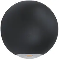 Eglo Strakke wandlamp Abugo zwart