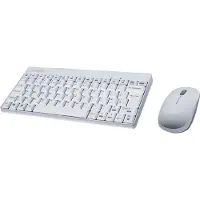 Perixx PERIDUO-712WDE: Draadloos toetsenbord en muis set, Duitse QWERTZ-indeling, wit